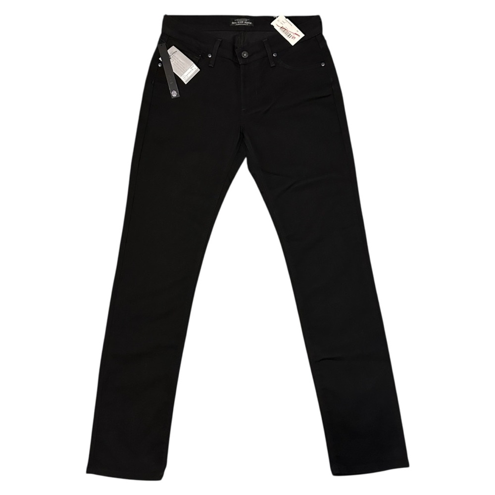 NWT James Jeans Randi High Rise Pencil Leg Black Jeans Size 29 Dry Aged Denim